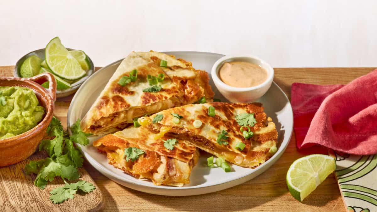 Chipotle Chicken Quesadillas
