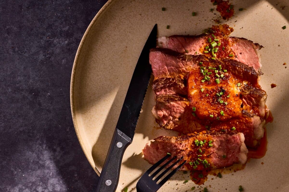 Reverse Seared Steak