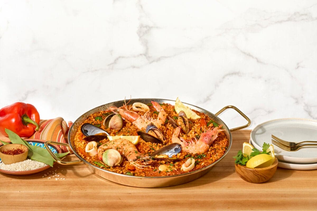 Spanish Seafood Paella